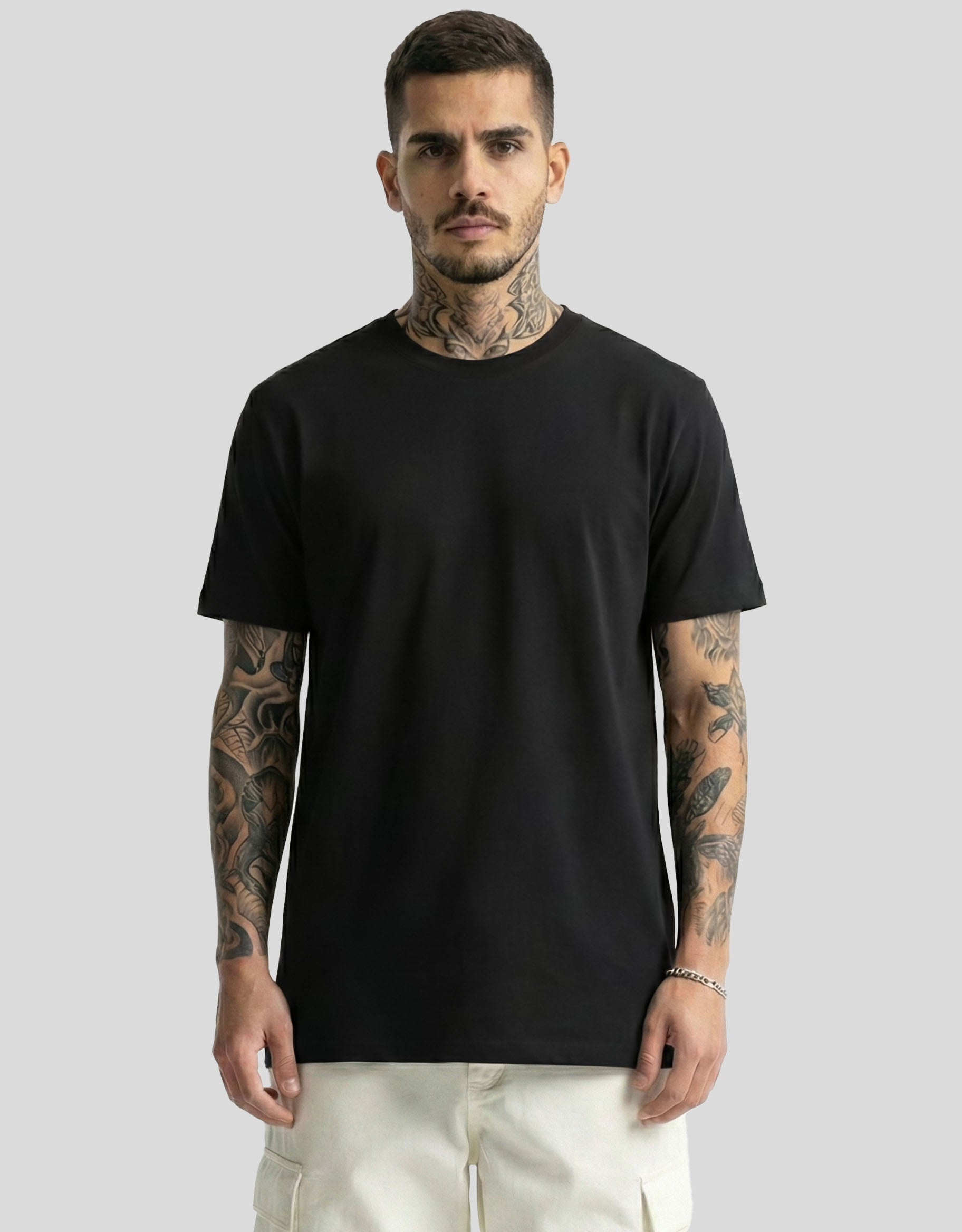 BASIC REGULAR FIT T - SHIRT - Heistt