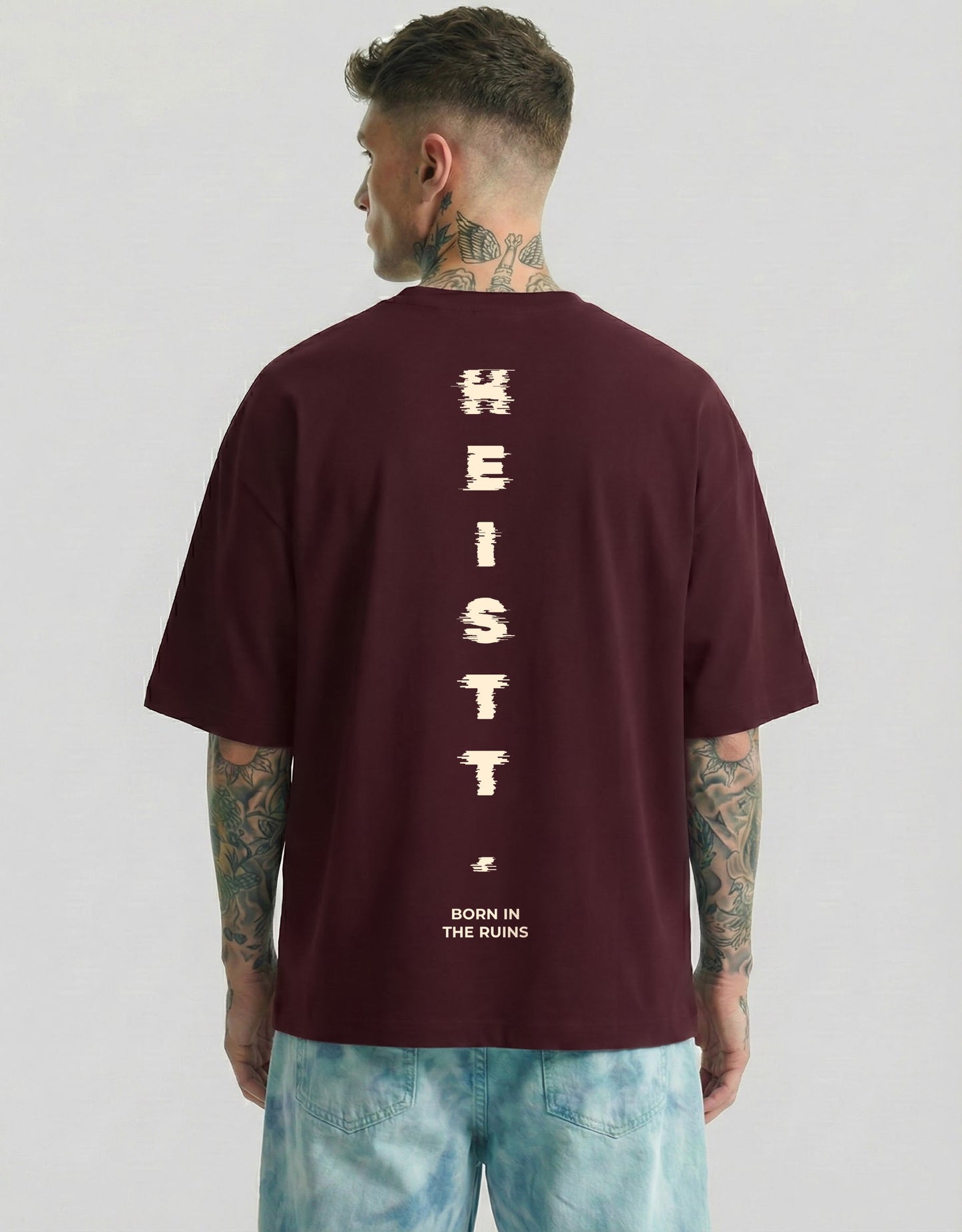 BORN IN THE RUINS | OVERSIZED - Heistt