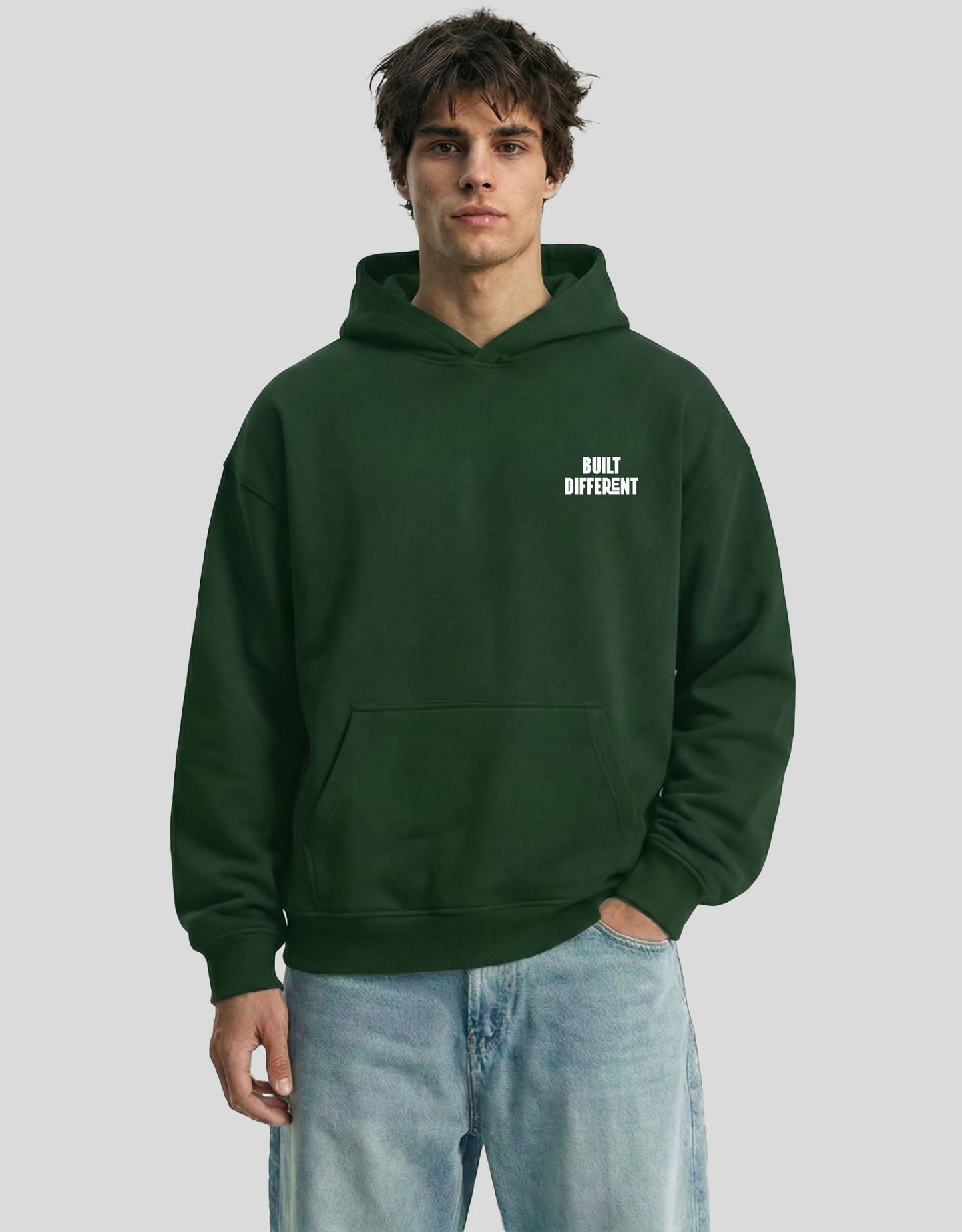BUILT DIFFERENT | OVERSIZED HOODIE - Heistt