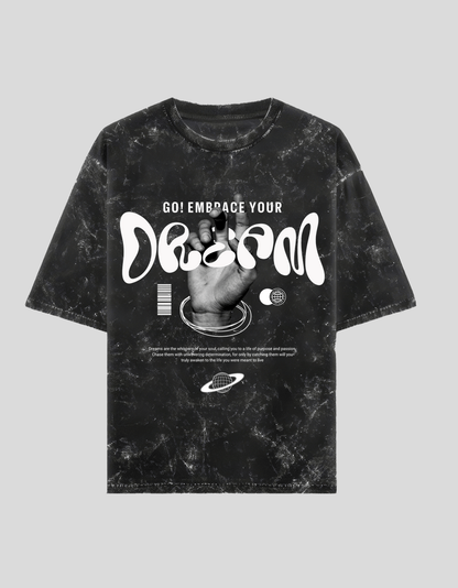 CLOUD OVERSIZED GRAPHIC TEE - Heistt