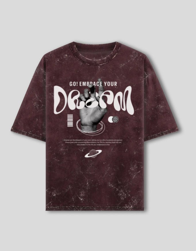 CLOUD OVERSIZED GRAPHIC TEE - Heistt