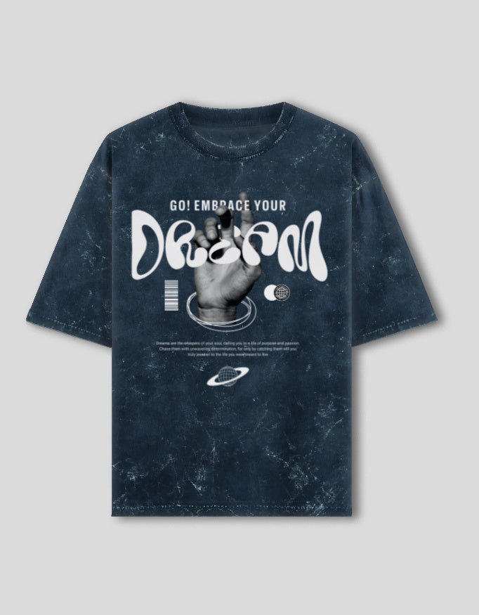 CLOUD OVERSIZED GRAPHIC TEE - Heistt