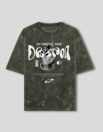 CLOUD OVERSIZED GRAPHIC TEE - Heistt