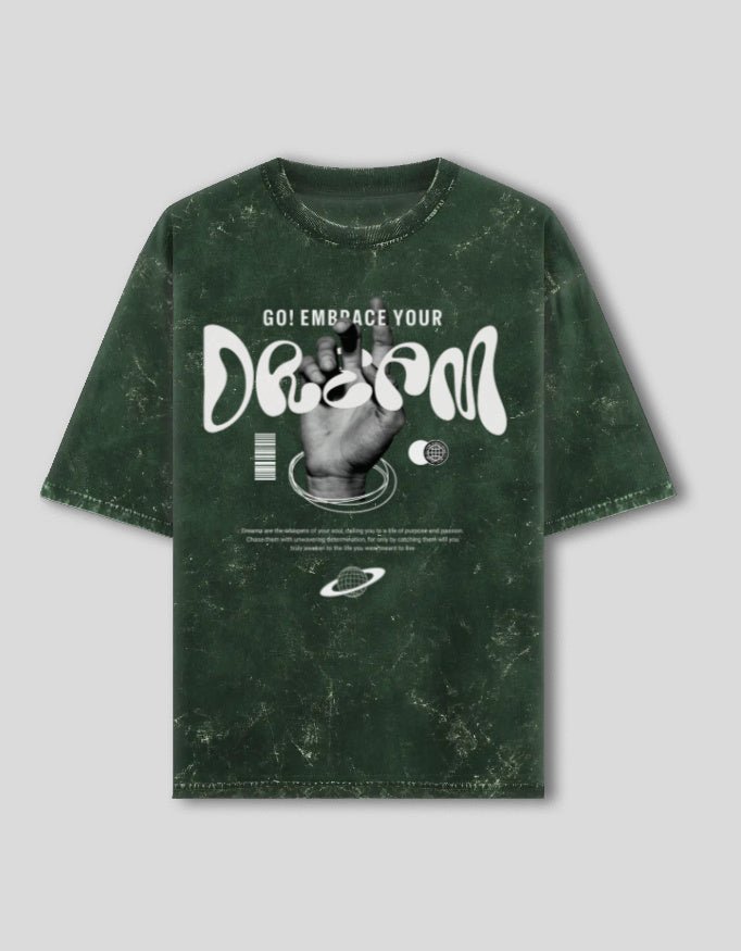 CLOUD OVERSIZED GRAPHIC TEE - Heistt