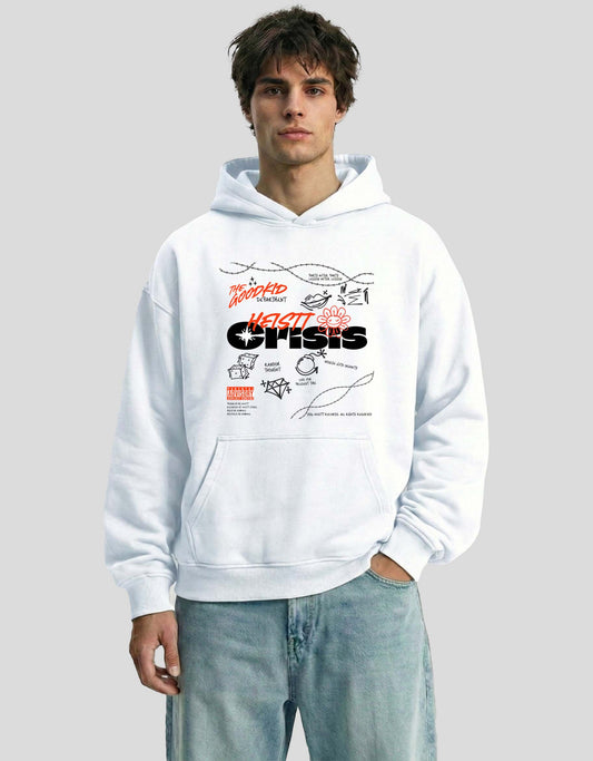 CRISIS | OVERSIZED HOODIE - Heistt